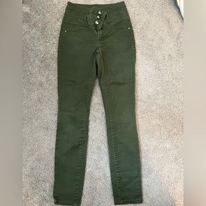 Refuge (Charlotte Russe) Green Jean